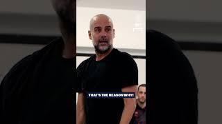 PEP GUARDIOLA'S PASSIONATE TEAM TALK  #shorts #football #soccer