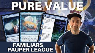 VALUE COMBO CONTROL! UW Familiars is a beast of a deck in MTG Pauper