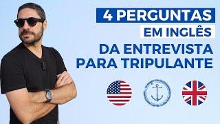 4 PERGUNTAS EM INGLÊS QUE CAEM EM QUASE TODAS ENTREVISTAS DE EMPREGO PARA TRIPULANTES DE CRUZEIROS