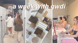 WEEKLY VLOG | interior design meetings, stone yard trip, construction progress