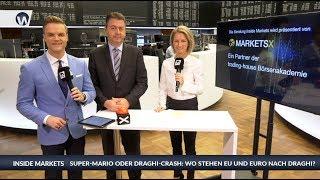 Inside Markets mit Robert Halver: Super-Mario oder Draghi-Crash? - Empfehlungen: Alphabet, Facebook