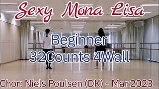 Sexy Mona Lisa Line Dance (Beginner) [Demo & Count] Let's Practice Together~