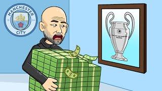 How Pep Guardiola Joined Manchester City?! The Untold Story | Football Animation