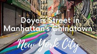 Walking Tour of Doyers Street in Manhattan’s Chinatown in NEW YORK CITY