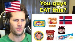 American Reacts to Norwegian Bread Spreads (Pålegg)