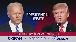 First 2020 Presidential Debate between Donald Trump and Joe Biden