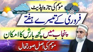 Weather Forecast for Next 10 days in Pakistan || Crop Reformer