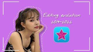 my editing evolution (vsp) 2019-2022