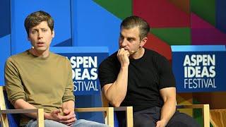 The Disruptors: Sam Altman and Brian Chesky in conversation with Lester Holt