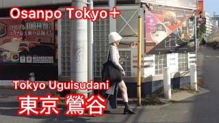 【4k】Osanpo Tokyo Uguisudani お散歩鶯谷 2024.11.7