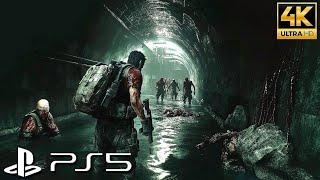 (PS5) Escape The Sewers™ | Ultra Realistic Immersive Graphics Gameplay [4K 60FPS] Last of Us