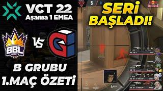 O AN GELDİ! BBL vs GUILD 1. Maç Özeti | Valorant EMEA Challengers