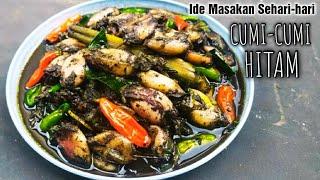 Cumi Hitam Pedas tapi Tidak Pedas ? [Kids-Friendly] Ide Masakan Sehari-hari Simple