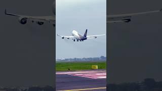 Boeing-747 takeoff | UPS cargo |#trending #shorts #delhiairport #aviation #viral #reels #crewlife