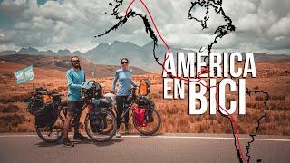 ALASKA a USHUAIA en BICICLETA desde 2016 . Nuestro recorrido [SUBS]