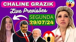 CHALINE GRAZIK PREVISÕES FALA DO CASO MARIANA RIOS, ELEIÇÕES NA VENEZUELA E + #chalinegrazik