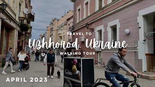 Walking in Uzhhorod, part 2 - Ukraine 2023 - Прогулянка Ужгородом