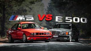 BMW M5 E34 Vs Mercedes Benz 500E / Лучший волчок в Украине за 100.000$ / W124 заруба с М5 Е34