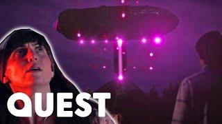 Campers Witness 40 Metre Wide UFO Radiating Unusual Beams of Light | Close Encounters