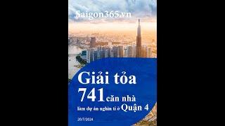 Dự án nghình tỷ thay đổi bộ mặt quận 4 | Saigon365.vn