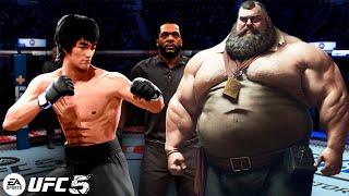 UFC 5 | Bruce Lee vs. Hagrid Bodybuilder Muscular (EA Sports UFC 5)