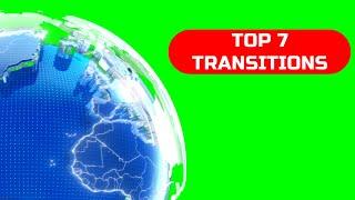 Top 7 News Transition Template Video Green Screen Effects | News Transition Effect Template Free