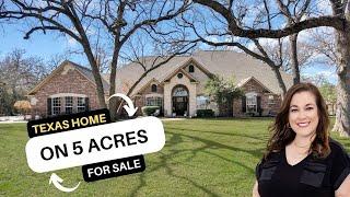 (SOLD) Home on 5 acres in Royse City, TX | Home for Sale