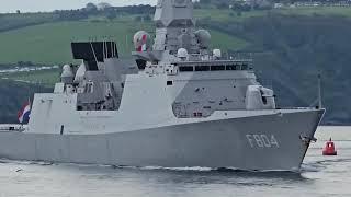 Royal Netherlands Navy Kon Marine De Zeven Provincien Class Frigate HNLMS De Ruyter