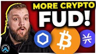 ️WARNING CRYPTO HOLDERS️ Fresh Bitcoin FUD Spooks The Market! (Should We Worry?)