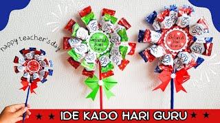 IDE KADO HARI GURU || Kado Hari Guru Kekinian dan Unik dari Permen || Hadiah Untuk Guru