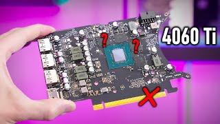 Die RTX 4060 Ti läuft nur mit x8 PCIe Lanes?