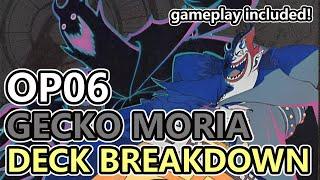 [OP06] GECKO MORIA DECK BREAKDOWN - Sakazuki But Different (gameplay included)