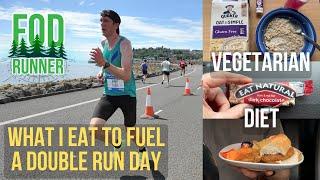 WHAT I EAT In A Day TO FUEL My DOUBLE THRESHOLD Running As A VEGETARIAN | FOD Runner