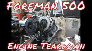 2015 - 2018 Honda Foreman Rubicon engine teardown