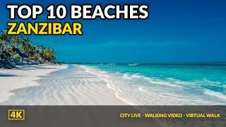 Zanzibar Best Beaches Tanzania  Drone 4K