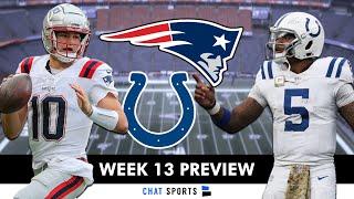 How The Patriots Can SHOCK The NFL vs. The Colts: New England Patriots Week 13 Preview