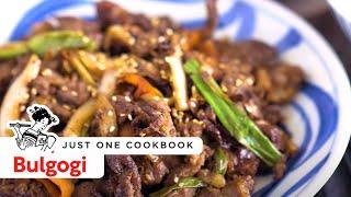 How To Make Bulgogi (Korean Grilled Beef) (Recipe)  プルゴギの作り方 (レシピ)