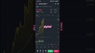 Alpha coin target $10