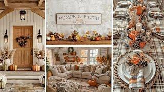 Creating a Farmhouse Rustic Charm: Cozy and Inviting Fall Decor Ideas