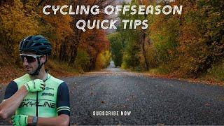 Offseason Cycling Quick Tips - Resetting