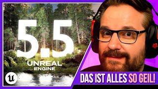 Was mit Unreal Engine 5.5 MegaLights auf uns zukommt ist ist schon krass - Gronkh Reaction