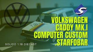 Volkswagen Caddy x STARFOBAR - Solido 1:18 Diecast