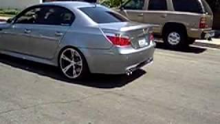 Awesome Sound of BMW ///M5 E60 With AC schnitzer Rims