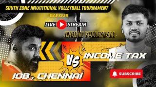 Do Or Die Match  IOB Vs Incometax | Live Streaming HD | Bargur South India Tournament- 2024