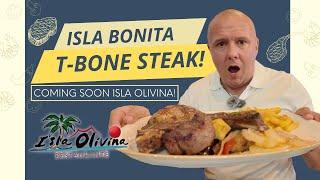 CAN I DO A T-BONE STEAK MEAT FEAST? | Isla Bonita SOON TO BE Isla Olivina Playa Blanca Lanzarote!