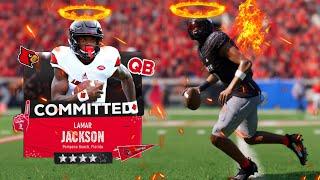 Heisman LAMAR JACKSON is the MOST GALVANIZING Player on COLLEGE FOOTBALL 25 ROAD TO GLORY
