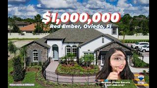 Tour a $1 MILLION DOLLAR Property in Oviedo, Florida!