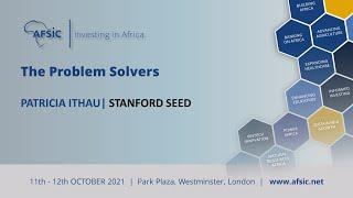 Patricia Ithau - Stanford Seed -The Problem Solvers