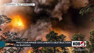 Photographer documents destruction of Ruidoso fires