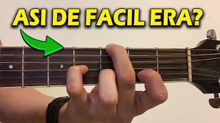 ¿Aprender todos los acordes en guitarra es facil? No me lo enseñaron asi! 